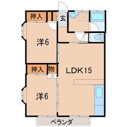 コーポＦＫ　C棟の物件間取画像